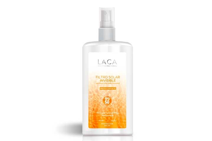 Emulsión Protectora FPS 50 invisible, Laca