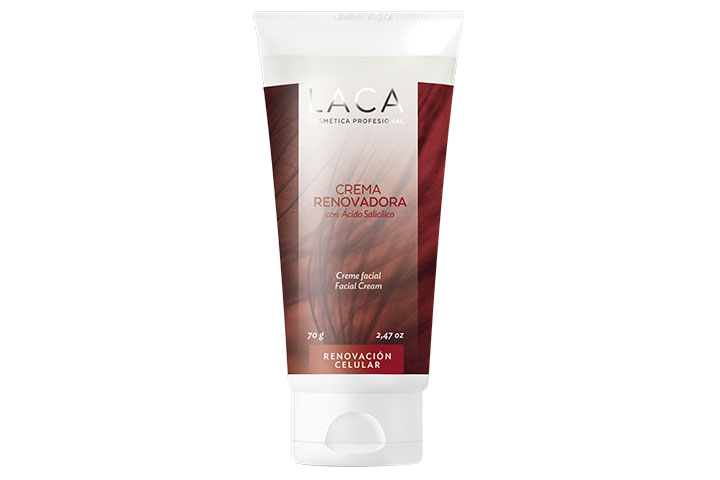 Crema Renovadora con Ácido Salicílico, Laca